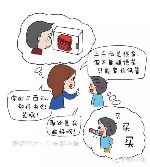 【组图】关于压岁钱这件事，抠门妈妈这样做！