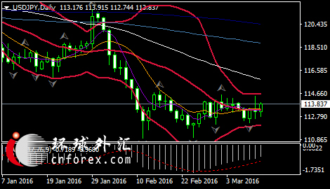 (美元/日元日线图 来源：环球外汇)