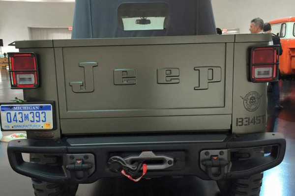 本港台直播:【j2开奖】牧马人变皮卡 Jeep全新概念车实车图曝光