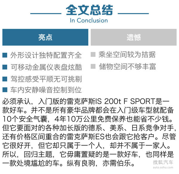 j2开奖直播:【j2开奖】一款处境尴尬的好车 测试雷克萨斯IS 200t