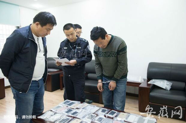 合肥摧毁盗窃团伙 8名盗窃团伙成员被抓获手机110多部
