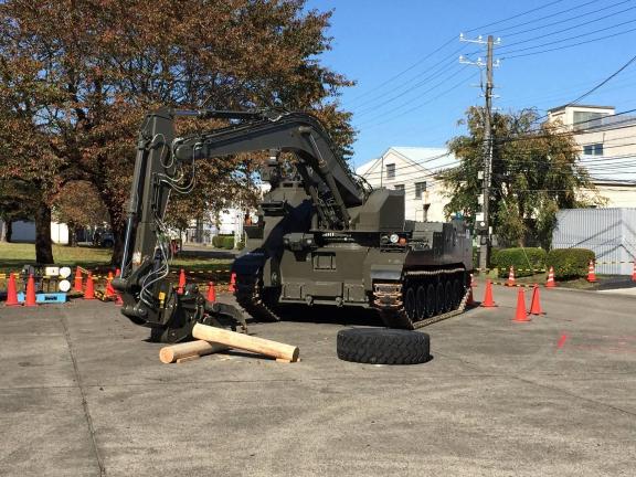 空拍显示 熊本震后路毁桥断