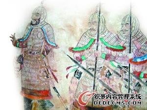 唐代士兵装备：有舂米工具 有“撬锁”工具