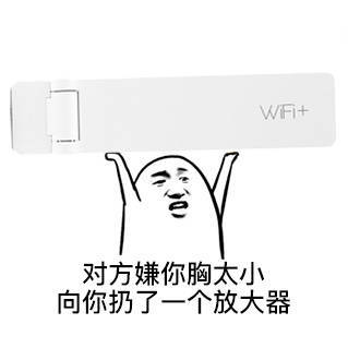 WIFi放大器代表嫌弃胸小，本港台直播去。