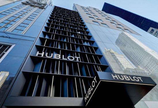 HUBLOT宇舶表纽约第五大道全新旗舰店外观