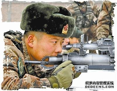 高射机枪神射手：打13枪8发10环5发9环(图)