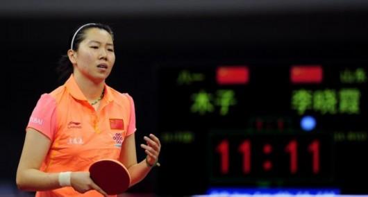 乒乓球亚洲杯半决赛 中国男女单打锁定冠亚军