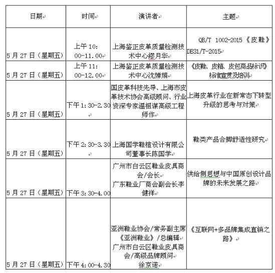 诚邀参加上海国际鞋类皮革箱包行业发展研讨会