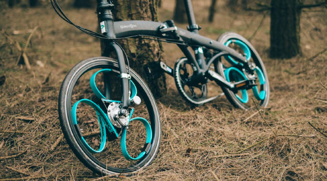 开奖直播发明的自行车避震轮胎