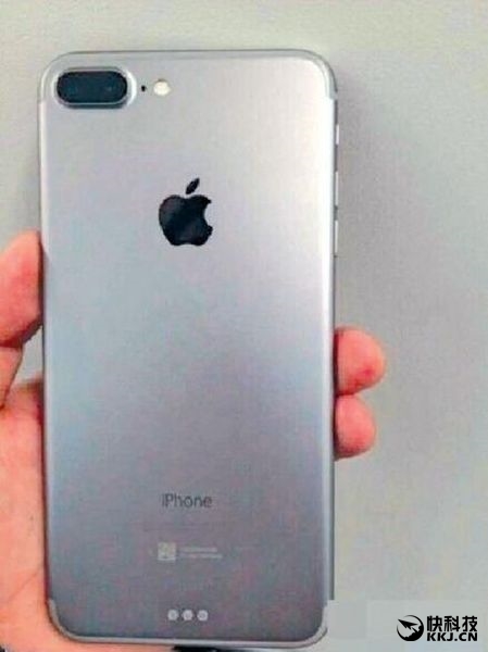 所谓iPhone 7 Plus双摄像头版本谍照