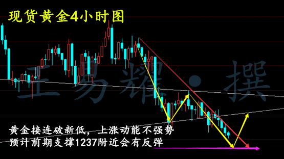 5.24美元升息预期，黄金触底能否反弹？