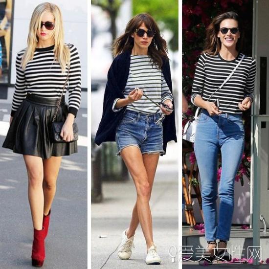 左：Kristin Cavallari 中：Alexa Chung 右：Alessandra Ambrosio