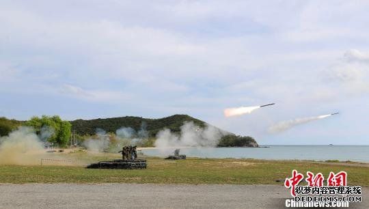 中泰联训实射防空导弹7枚全中 中方专家实地讲解