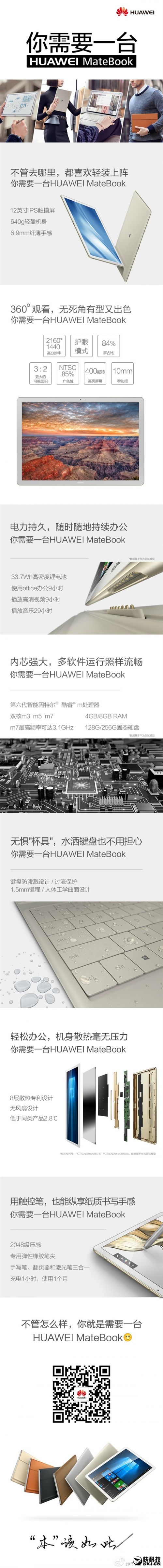 华为MateBook怎么样？一图看懂HUAWEI MateBoo