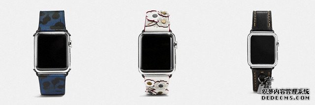 紧跟爱马仕 Coach为AppleWatch设计表带 