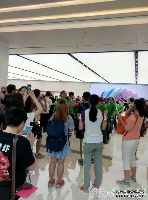 果粉热情依旧在 苹果天津银河店正式开业！