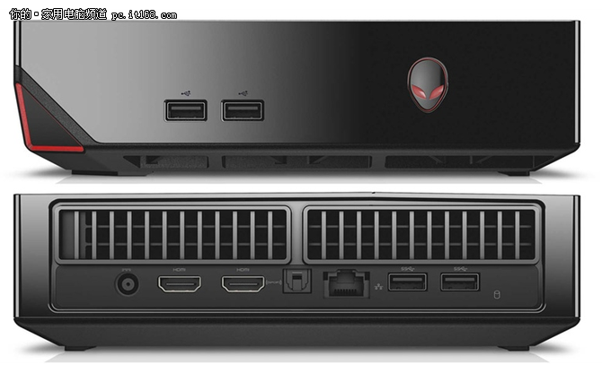 Alienware Alpha 2继承了Alpha优秀的机身设计，采用专门定制的主板，将整机大小控制在了2.2L基本和一个饼干盒大小相当，重量仅为2KG相当方便携带。