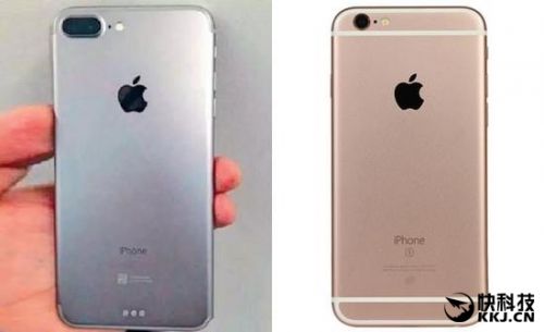 外形确定！iPhone 7Plus模型曝光：双摄没悬念