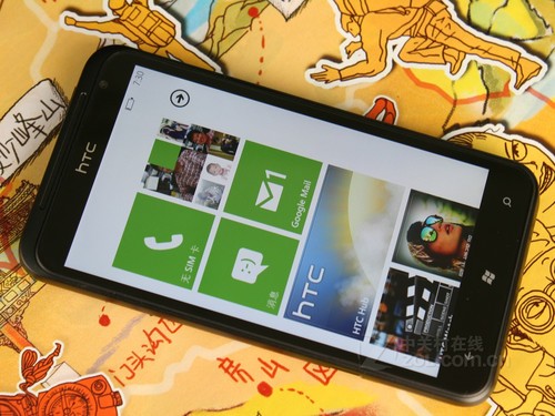 HTC X310e 黑色 外观图 