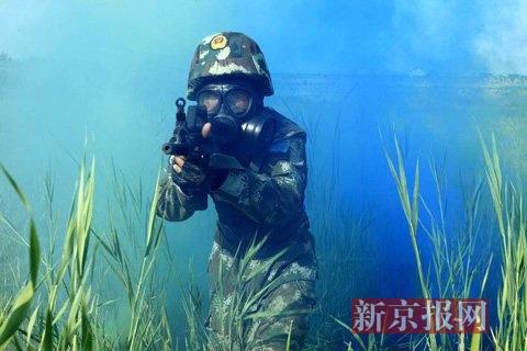 北京武警魔鬼周开启 特战队员酷暑中挑战极限