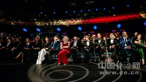 颁奖典礼嘉宾。中国经济网记者蒋华栋 摄