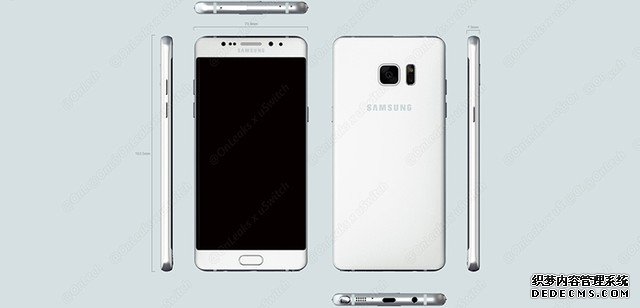 确定跳过6 三星Galaxy Note 7 logo曝光 