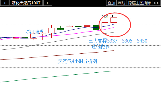 天然气周一操作鸿飞建议