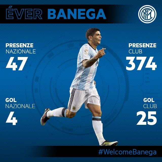 国米官方宣布巴内加加盟 阿根廷国脚签约三年