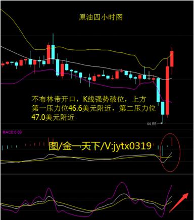 金一天下：EIA九连降油价一飞冲天，原油多单该何去何从？