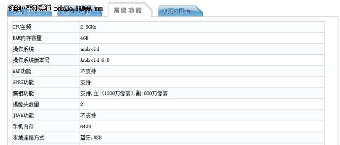 荣耀Note8的型号为EDI-AL10，搭载了一块6.6英寸2K分辨率显示屏。机身背面仍为三段式金属机身设计，同时后置指纹识别模块。机身尺寸为178.8×90.9×7.18mm，重量为219g，内置4400mAh大容量电池。从荣耀官方预告的GIF图中不是6.44英寸可以看出，荣耀Note8是冲着小米Max去的。