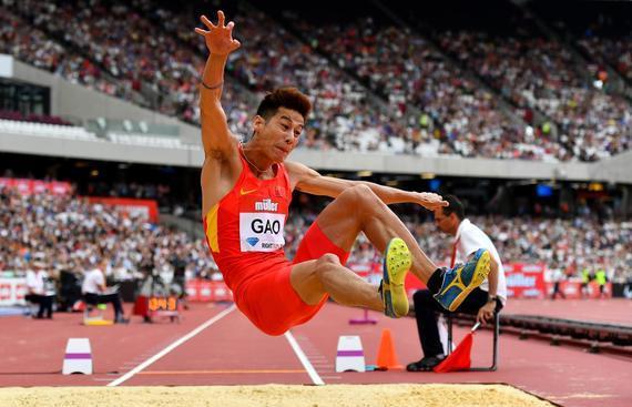 钻石联赛伦敦站：高兴龙8.11米男子跳远夺冠