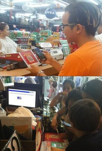 泰国400多家商铺可用百度钱包扫码支付