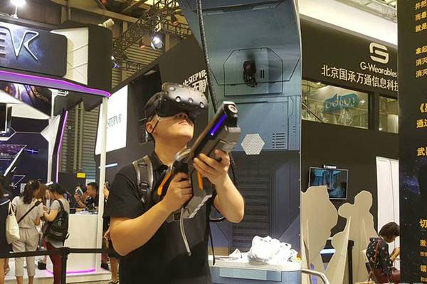 2016 ChinaJoy展会开幕 VR体验火遍全场