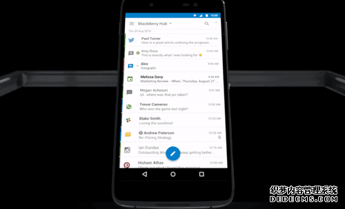 核心应用Hub+登陆安卓平台 黑莓逐步转型软件公司