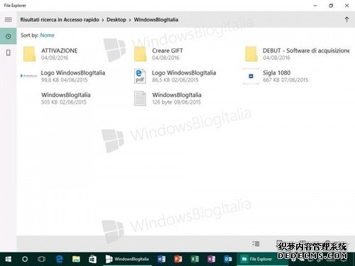 Win10全新文件资源管理器曝光：一目了然