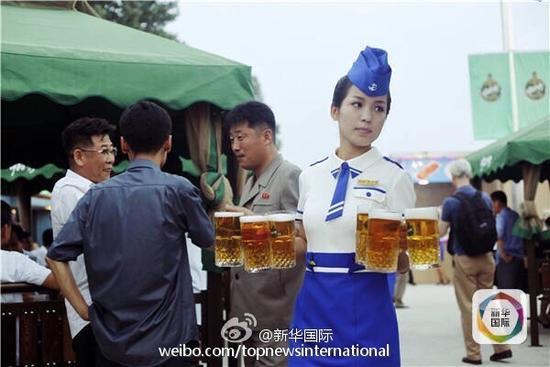 真相 平壤啤酒节，看朝鲜人大热天咋喝啤酒吃烤串