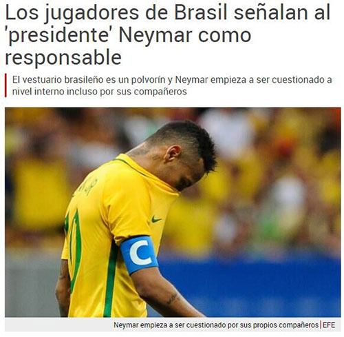 J2直播:巴西主帅担心内少退出国家队：他应该得到尊重