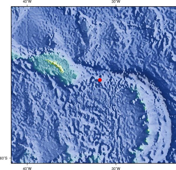 [快报]:南乔治亚岛地区发生6.2级地震 震源深度10千米