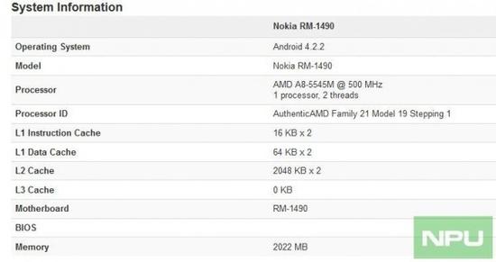 如果诺基亚高管对外的声明真实有效，那么这些即将登场的“Nokia”智能手机应该已经在研发当中了。果不其然，日前在 Geekbench 跑分数据库中，突然曝光出了两款最新的诺基亚智能手机，揭示了一些相关的硬件和功能。