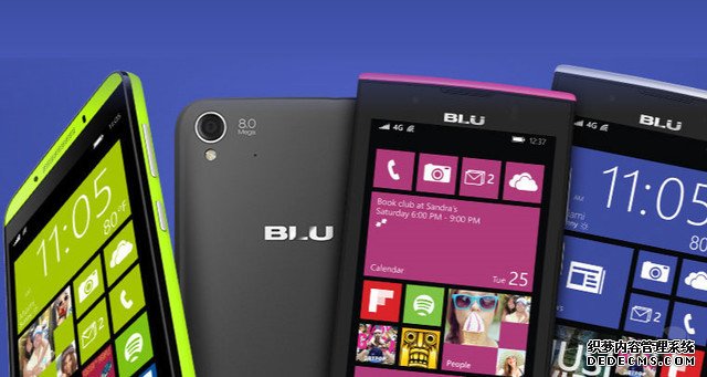 BLU首页撤下WP设备 对WP10手机信心不再 
