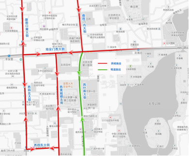 北京交警联合高德地图发布预测报告