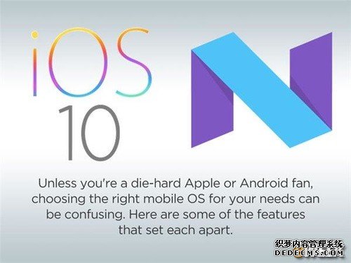 Android7.0大战 iOS 10：你猜谁能赢？