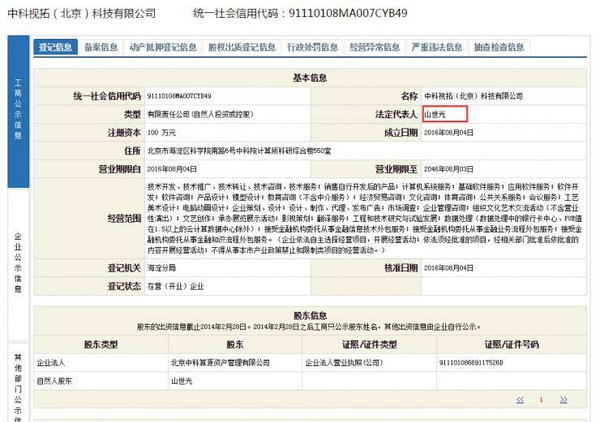 atv:【j2开奖】人工智能学术大牛山世光创业,传多家知名机构参投