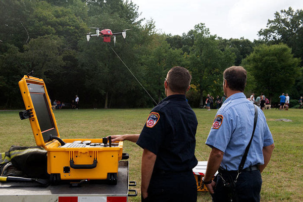 J2直播:【j2开奖】珍爱生命,保护消防员,纽约市正在测试无人机