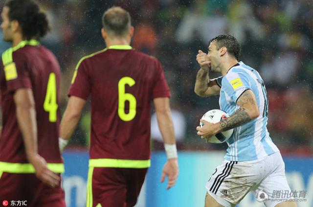 世预赛-阿根廷2-2委内瑞拉 梅西缺阵神锋首球