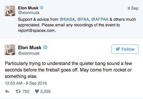 报码:【j2开奖】Space X 火箭爆炸这事还没完，“钢铁侠”在向全世界求助