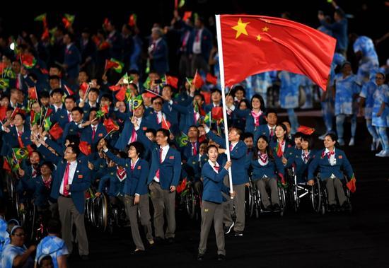 中国盲人门球女队三获残奥亚军 银牌一样闪亮