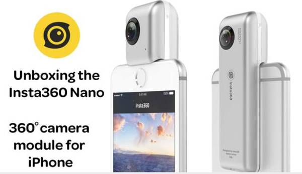 码报:【j2开奖】新玩物！Insta360 Nano全景相机入手评测