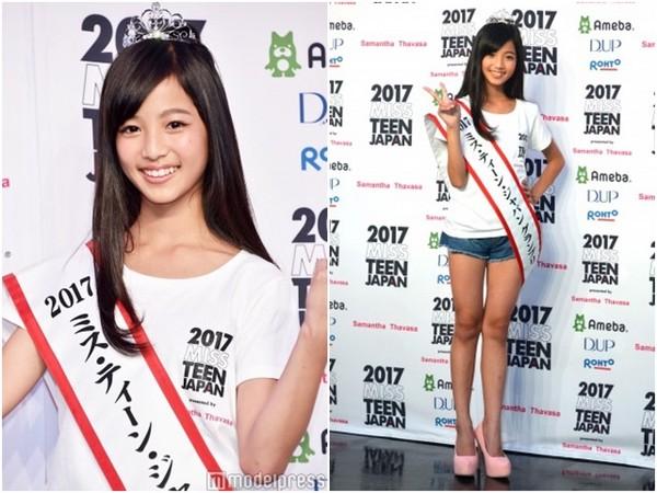 报码:【图】日本12岁少女选美夺冠 长腿逆天撞脸石原里美