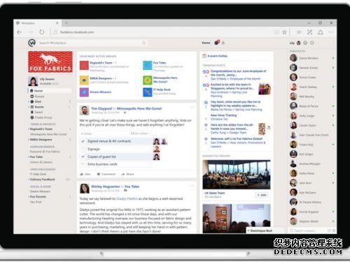 Facebook推出Workplace企业社交网